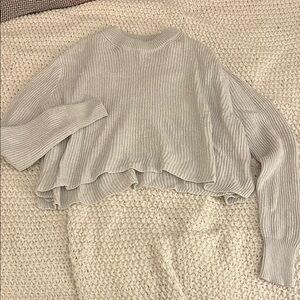 Cotton On Light Gray Crew Neck Sweater